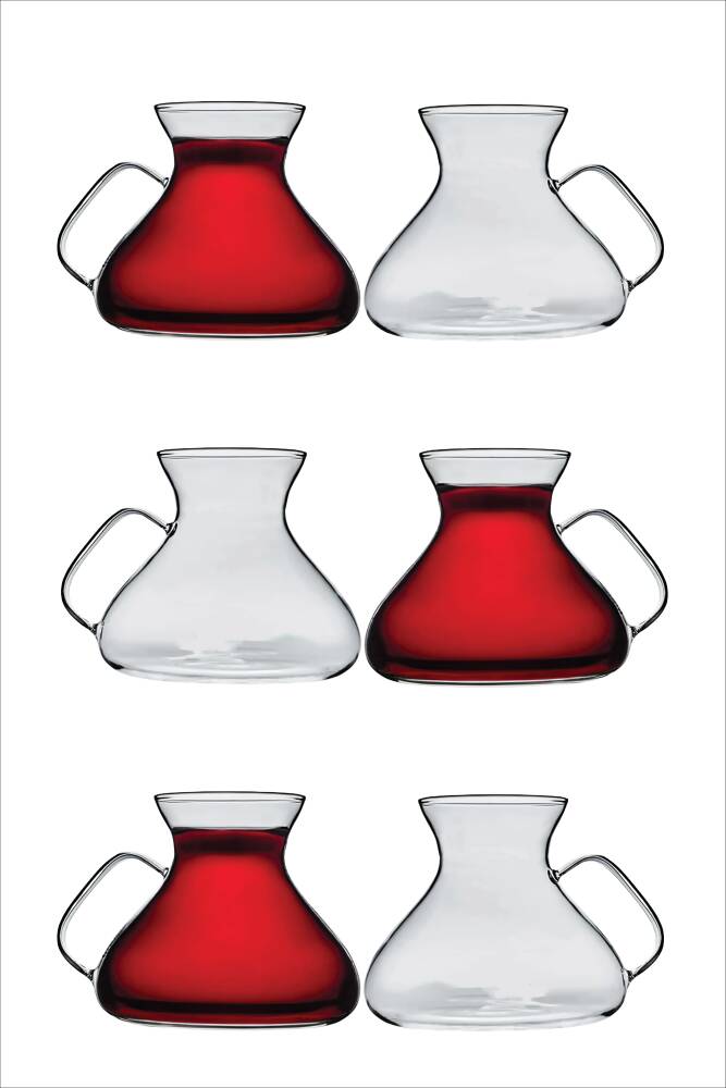 Ehl-i Keyf 6 Lı 200 ml Borosilikat Çay Bardağı Seti - 3