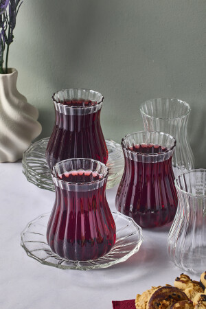 Harmancık 12 Parça Cam Çay Takımı 170 ml - 2