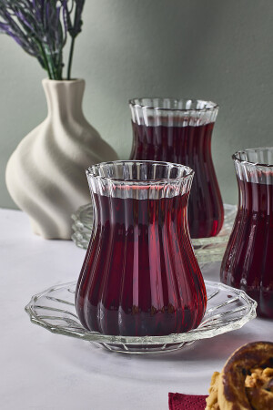 Harmancık 12 Parça Cam Çay Takımı 170 ml - 3