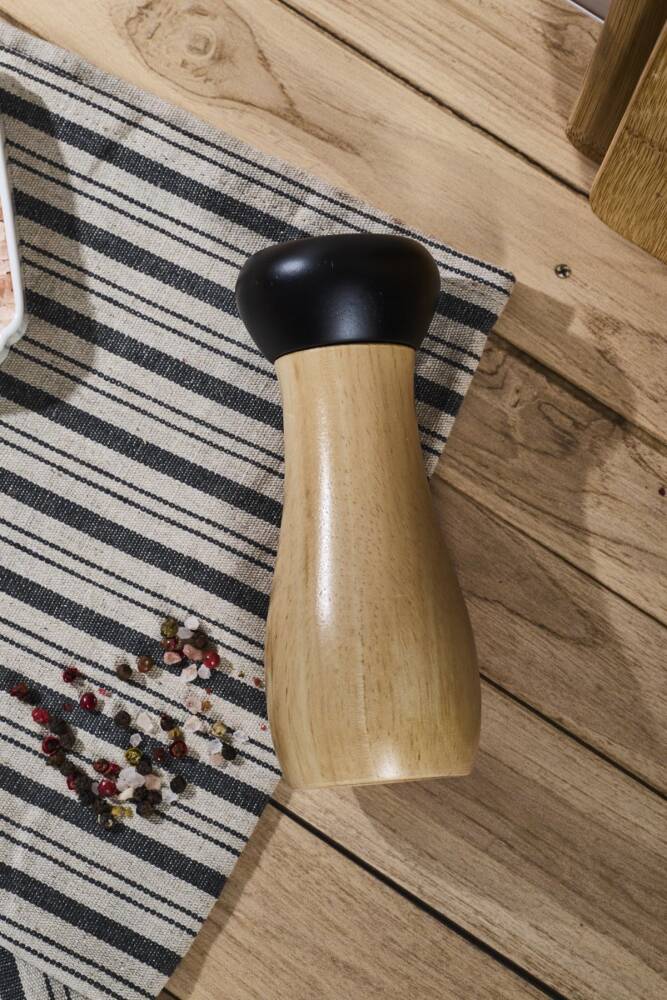 Millo Bambu Baharat ve Karabiber Değirmeni 15cm Bambu Gövde - 2