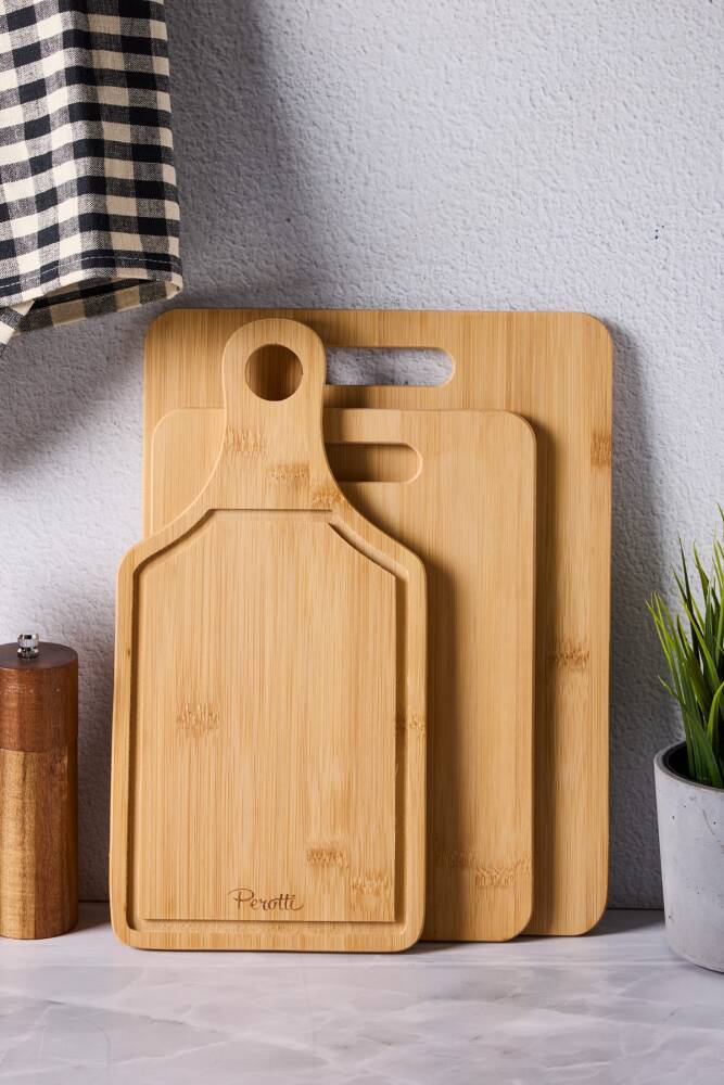Bamboo 3 Lü Kesme Tahtası - 3