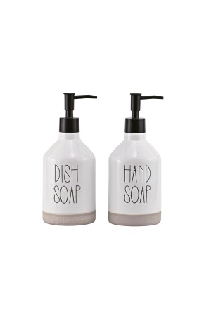 Sapone White 2'li Mutfak Sabunluk - 2