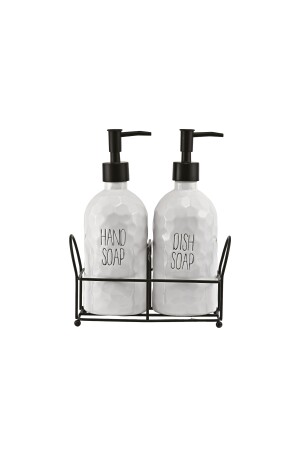 Sapone White 2'li Standlı Sabunluk - 2