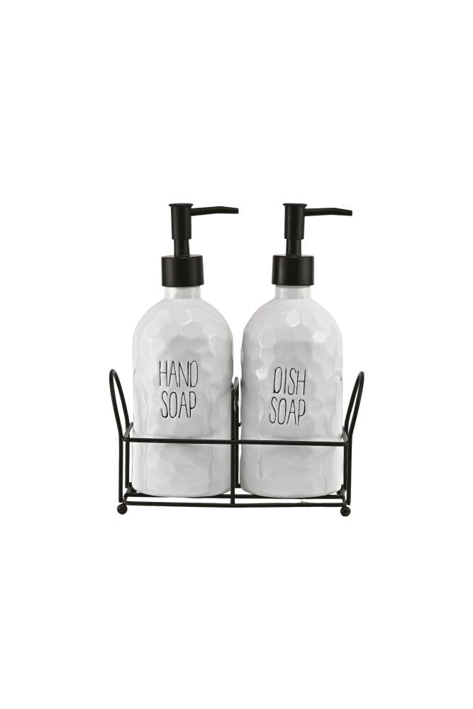 Sapone White 2'li Standlı Sabunluk - 2