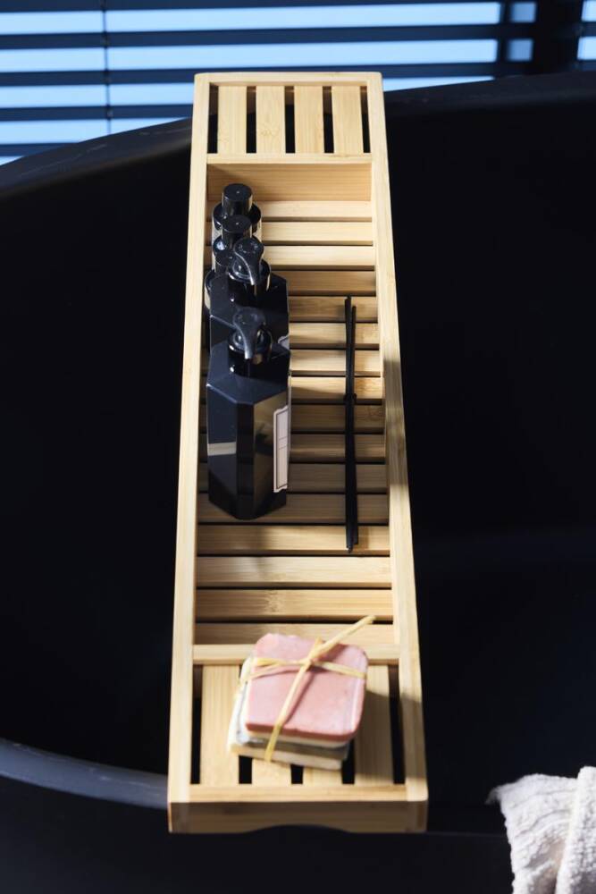 Vasca Bamboo Küvet Rafı 70*15 cm - 4